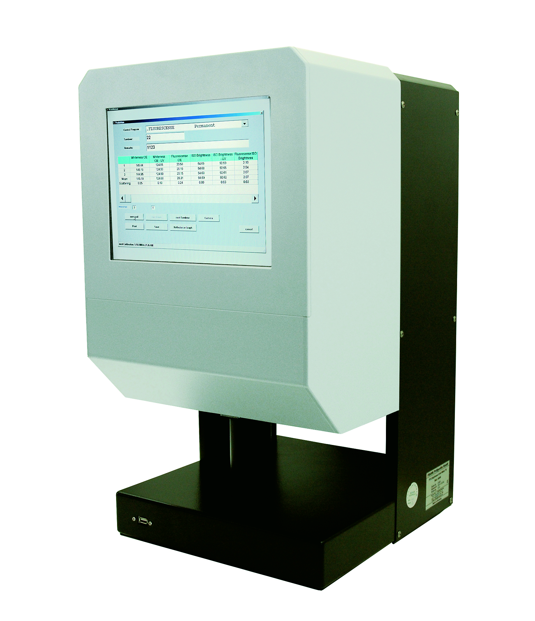 Appareil mesure de Blancheur