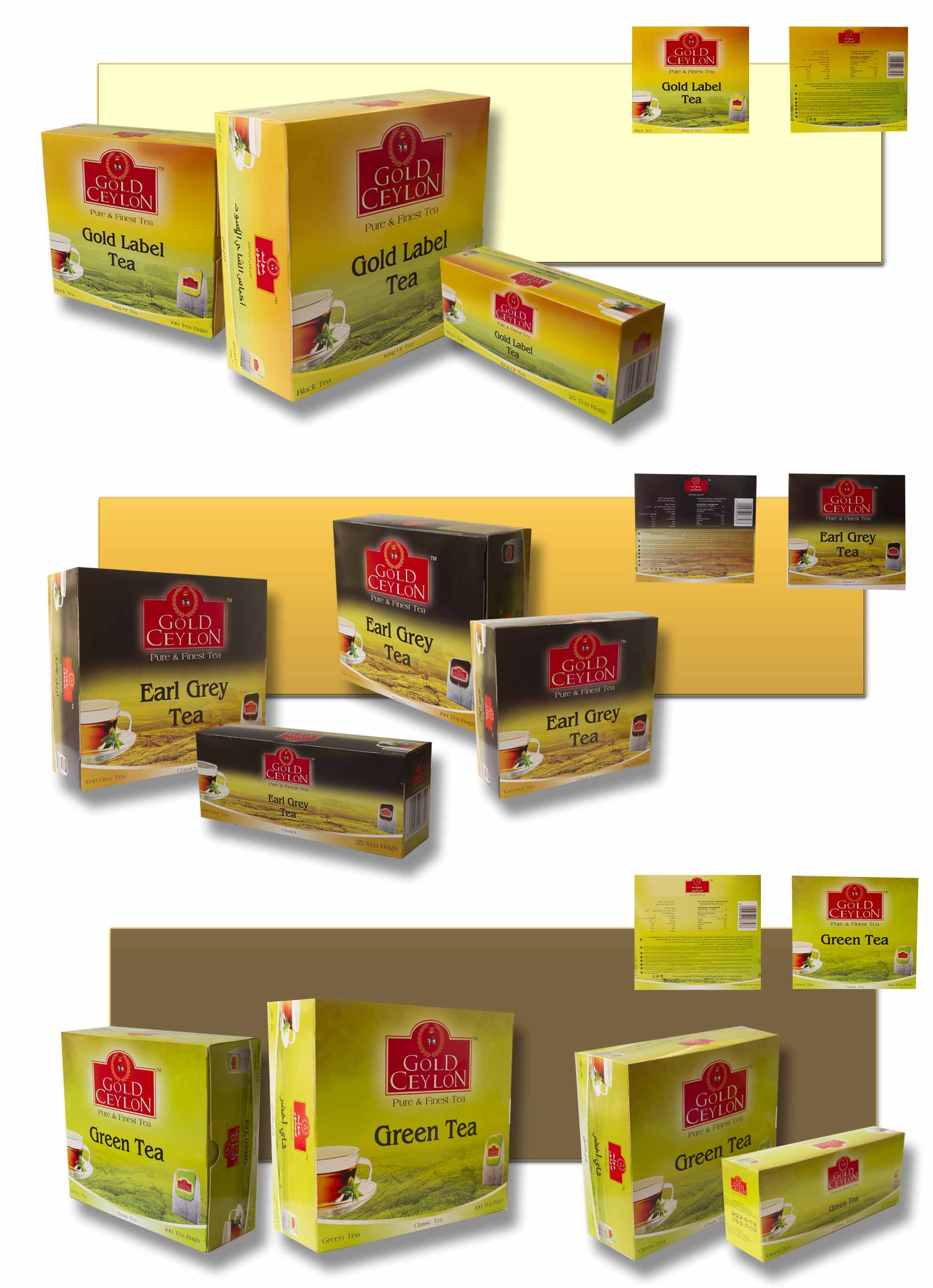 Our tea is a unique collection of tea with tender green plantations of the Paradise Island, from the...