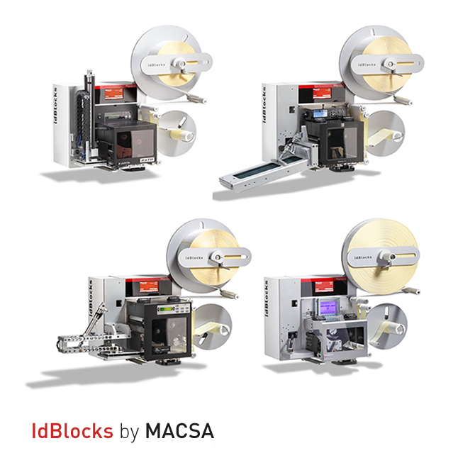 Impresoras aplicadoras para altas producciones: idBlocks Impresoras aplicadoras para altas producciones: idBlocks