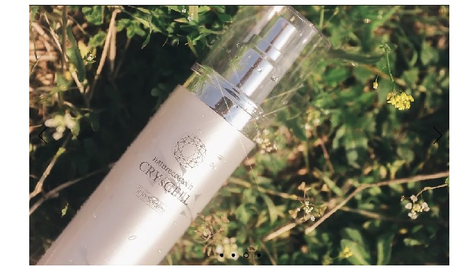 CRYśCell is the first brand of Nature Costech Co., Ltd. and the natural cosmetics by using Bio-cellu...