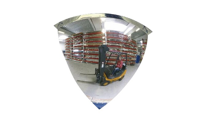 90º surveillance mirror