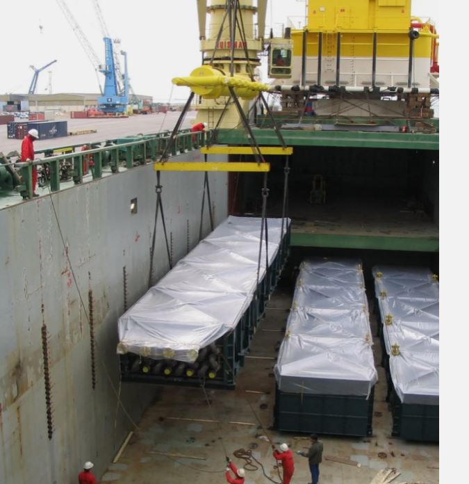 Service d’affrètement navire