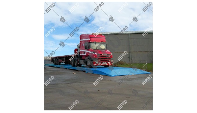 Weighing Capacity: 120 Ton Brand: Nipro Color: Sky Blue Output: Milli Volts for Analog Loadcells, Da...