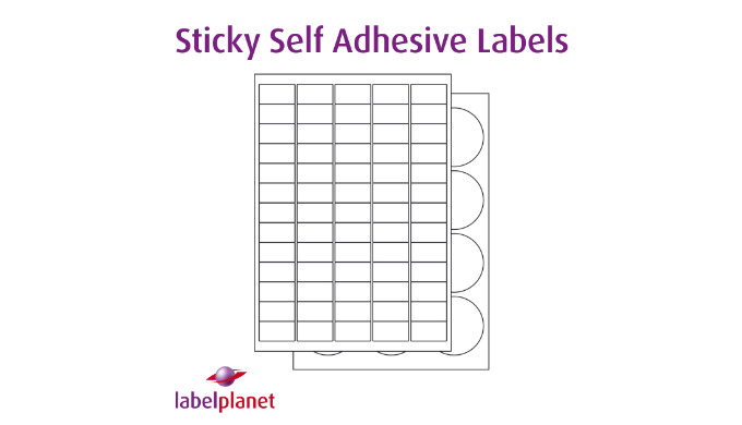 Self Adhesive Labels for Laser and Inkjet Printers