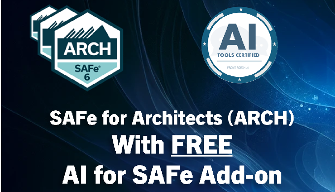 SAFe for Architects equips architects with the skills to align architecture with business value in a...