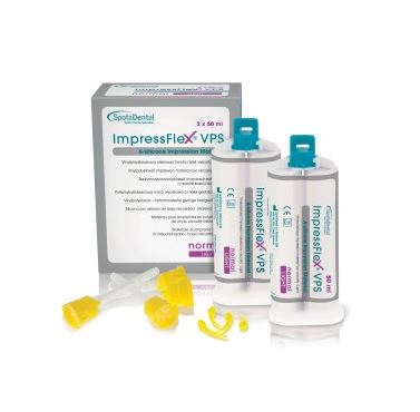 Material de amprenta cu silicon tip A, vascozitate scazuta, proprietati de curgere excelente.Contine...