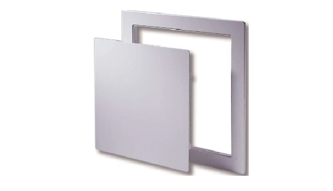 The BA-PFI-8-8 fire rated access door can be installed on your fire-rated walls and ceilings as requ...