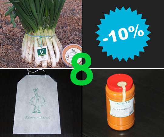 El pack de calçotada para 8-10 personas es la opción más ventajosa para hacer una calçotada en famil...