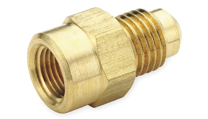 Flare Female Connector Brass http://goldstarbrassindustries.com/brass-flare-fittings/