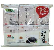 Roasted Seasoned Seaweed 5g * 12 Packs