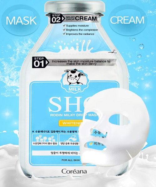 As a brightening cream with soft fresh Milk Extract contained, RODIN SHO MILKY DROP CREAM makes your...