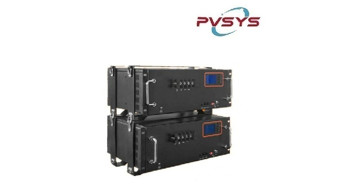PVSYS rack mounted lithium iron phosphate battery 48V 100Ah for solar system