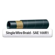 Single wire hose are used in medium pressure hydraulic requirements.It is Oil resistant, and of high...
