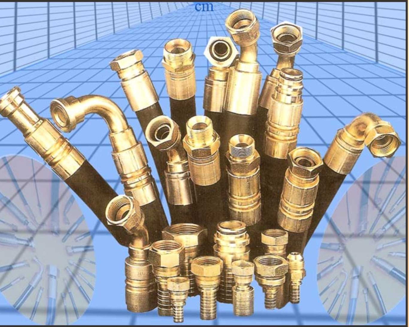 Hydraulic end Pipe with end fitting. These custom designed hose assemblies are then capable of being...
