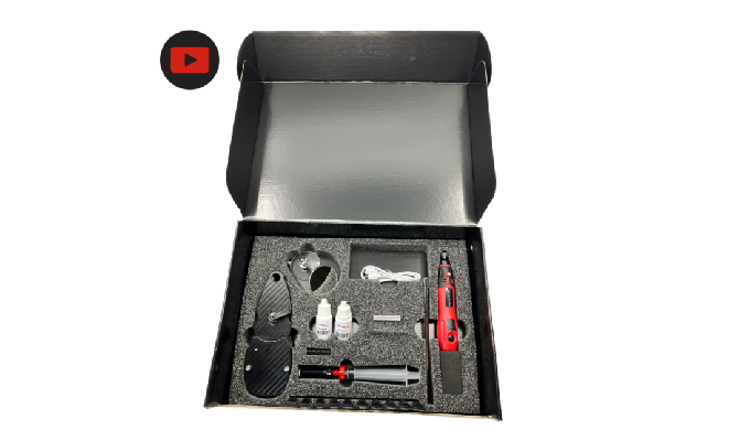 Wibotec, Glas reparation sæt, 2i1, Starter K4200G