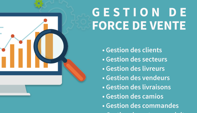Offrez-vous une palette complète d'outils nécessaire aux services commerciaux de votre entreprise po...