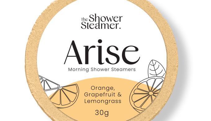 The Arise Shower Steamer is a unique blend of essential oils, which when added to hot water, create ...