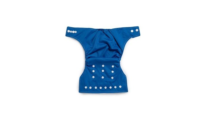 Lilamigosnest presents Reusable Cloth Diapers with snap button system, adjustable from newborn to to...
