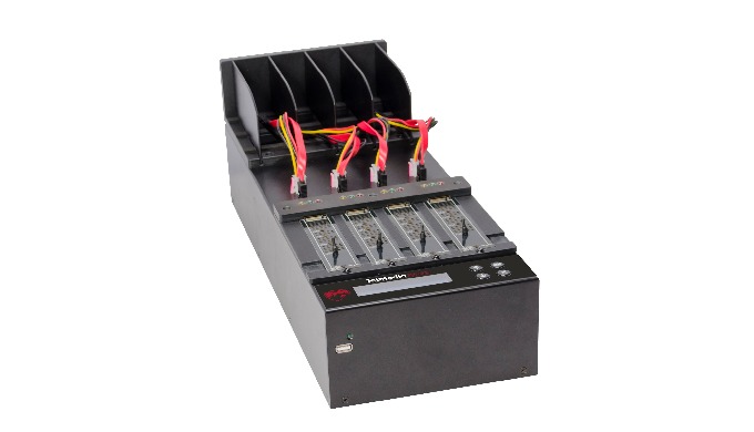 JetMedia DM13 Dual Signal M.2 NVMe PCIe Hard Drive Duplicator 4 Copy Modes / SATA-Nvme Dual Interfac...