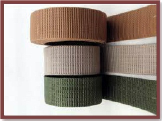 MATERIALS : NYLON WEBBING / NYLON TAPES, PP WEBBING / PP TAPES ,POLYESTER WEBBING/ POLYESTER TAPES U...