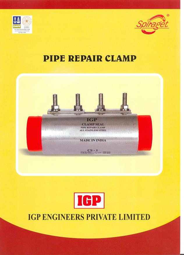 Pipe repair clamp