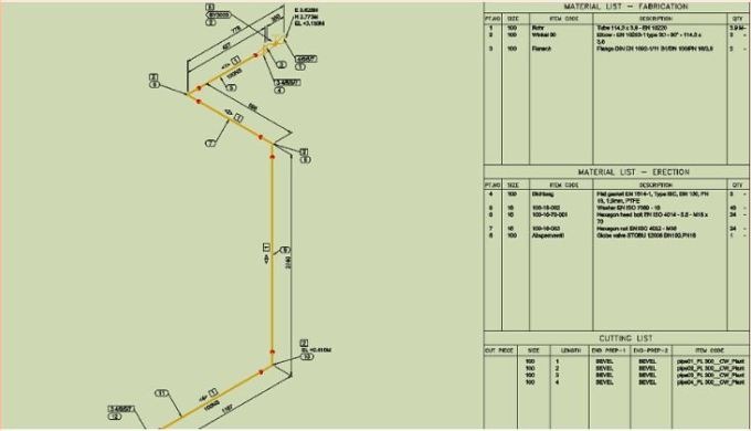 Le logiciel Piping Design vous permet la conception en CAO 3D de vos tuyauteries puis le dessin de v...