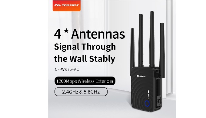 Comfast 1200Mbps Wireless Wifi Extender Wi-fi Repeater/Router Dual