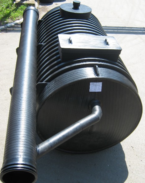 Oil and oil derivatives separators are used for purification of wastewater from rain drainage for al...