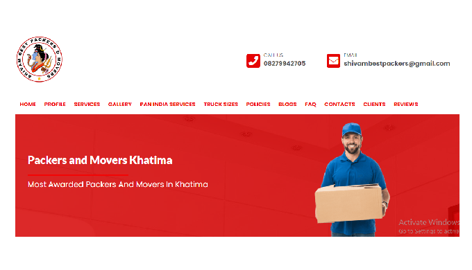 “Shivam Best Packers & Movers Khatima” is a popular and accurate pickup and delivery service and...