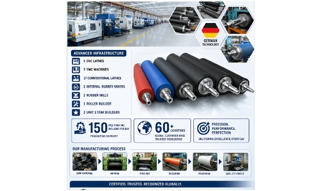 Dear Sir, We are M/s ABC Rubber Rollers & Liners, manufacturers of the ...