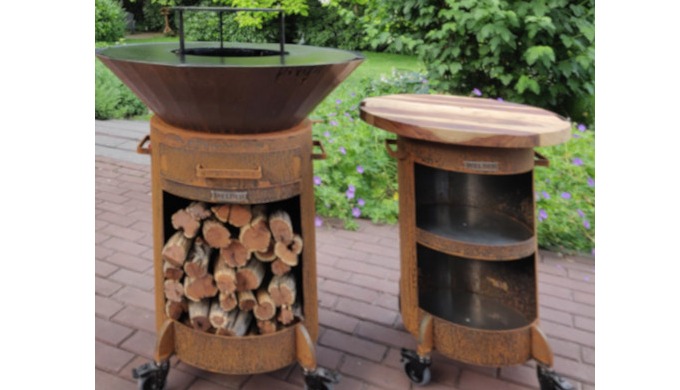 HEB JIJ NOG STEEDS ZO’N HOUTSKOOL OF GAS BBQ? dan wordt het nu toch echt tijd voor een Vuurschaal BB...