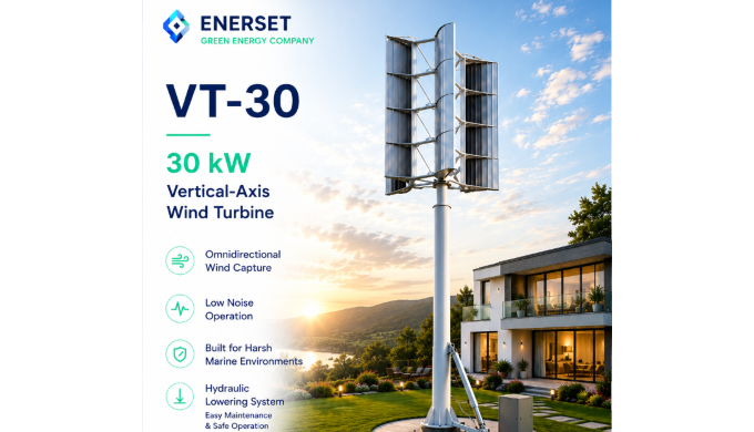 Wir fertigen Windkraftanlagen von 20 kW bis 2 MW für Wohnhäuser, landwirtsc...