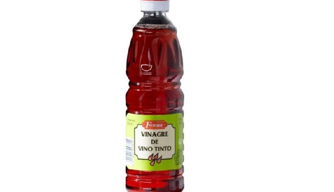 Vinagre de vino tinto de la marca FEMUA.