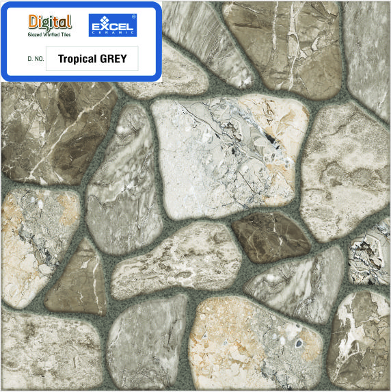 Digital Glazed Vitrified Parking Tiles 300 x 300 MM