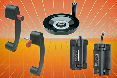 Machine safety components from Elesa – hinges, handles and handwheels