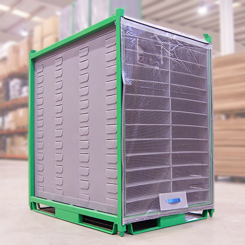 RACKS Y TRENES METÁLICOS Embalaje metálico