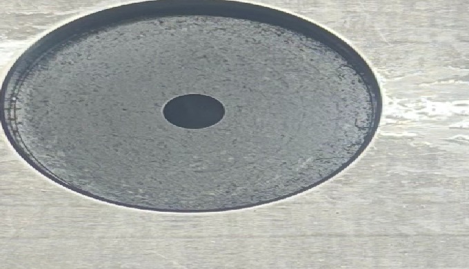 30x25 Steel plate black chrome plating