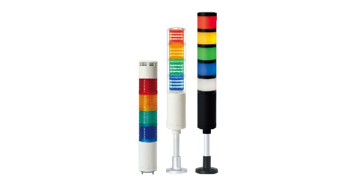 Modular LED signal tower light with built-in terminal MTG realizes customer’s various demands by ado...