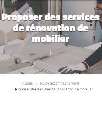 Service de rénovation de mobilier