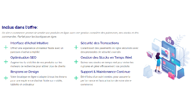 Création de Site e-Commerce - Boostez Vos Ventes en Ligne avec Elevateco Vous souhaitez lancer votre...