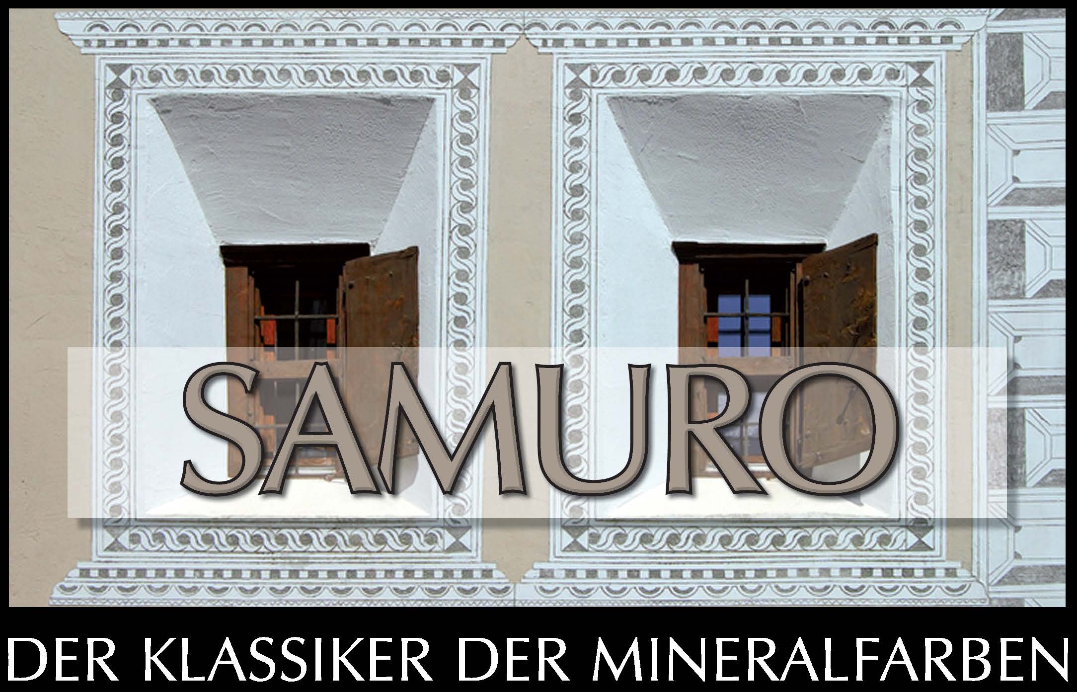 Samuro ist eine Kalkfarbe für Innen- und Aussenanwendungen auf mineralische Untergründe. Einerseits ...