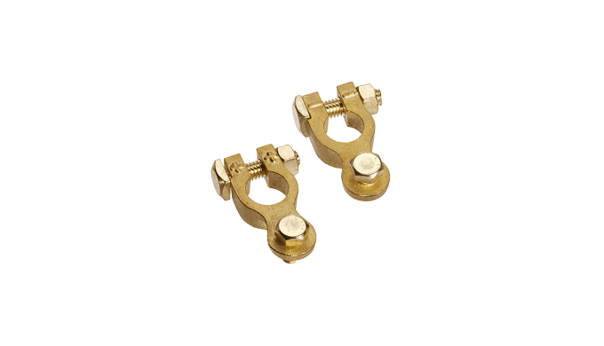 We manufacture and export many varieties of brass battery terminal like angle type, bosch type, seiv...
