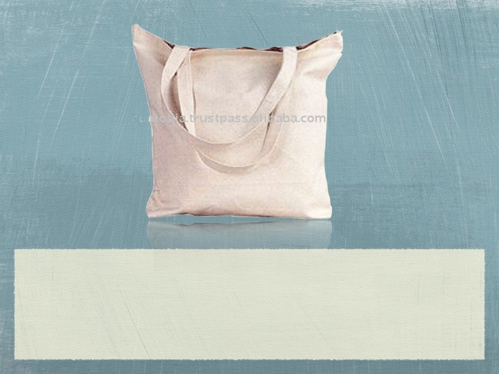 Bags made of 100% regular Canvas fabric. Bags can be customized as per your requirement. Dyeing and ...