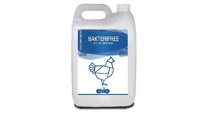 Bakterifree (Dodecylamine Sulphamate) - Poultry Probiotics