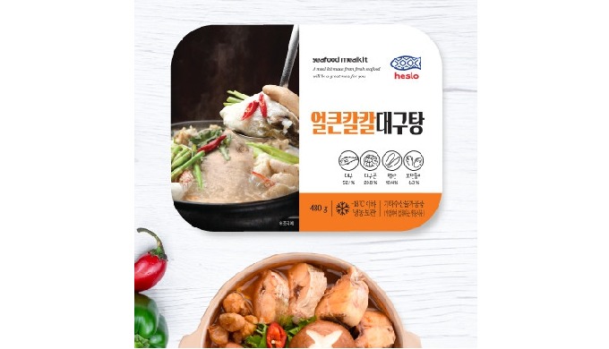 Soup powder with a special secret. fresh and delicious Cod. Spicy cod soup with a chewy and light ta...