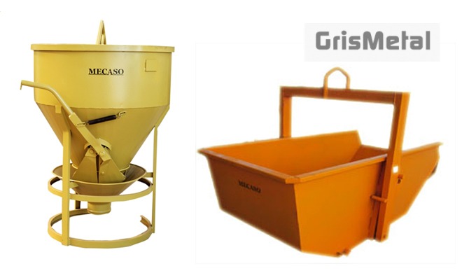 Grismetal se consacre à la fabrication de Seau à béton central. Grismetal vends du matériel pour le ...