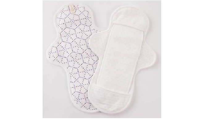 Bamboo cotton sanitary pad for tender and sensitive skin of women. Our sanitary pad is washable, reu...