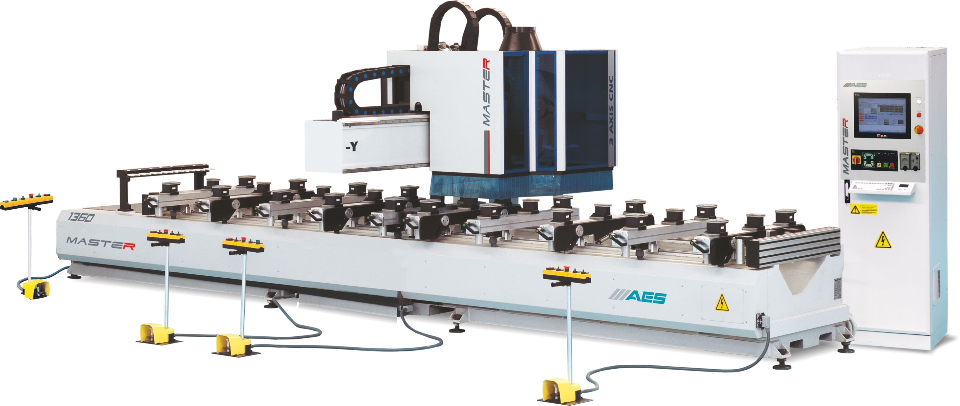 3 Eksen Ahşap İşleme CNC Merkezi 3 Eksen Ahşap İşleme CNC Freze