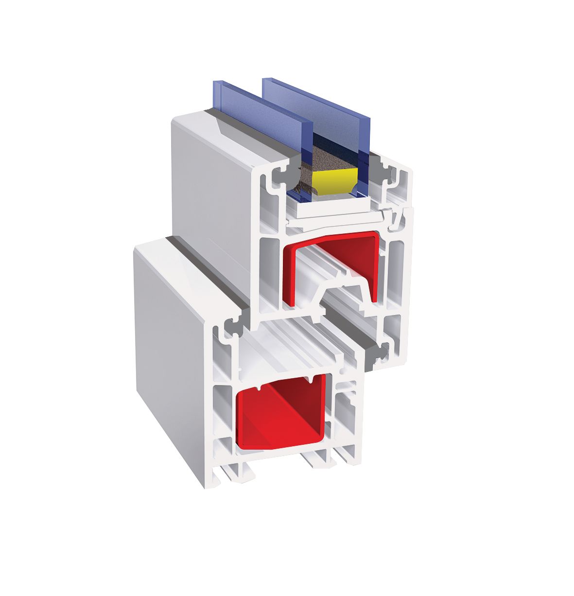 Окна из мателлопласта  KBE CLASSIC
