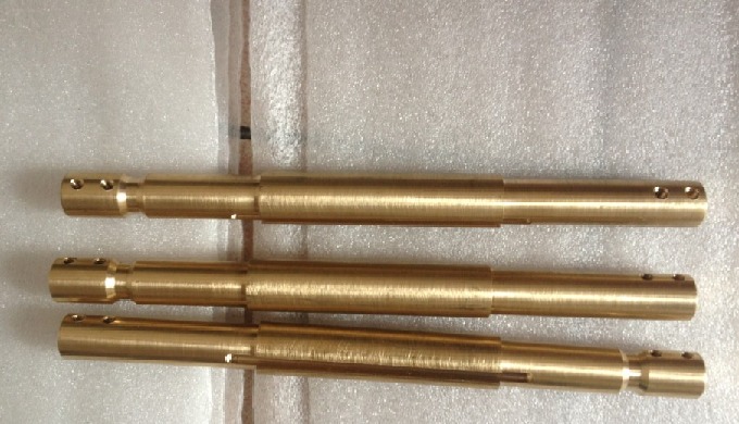 This batch of couplings and guide tubes is crafted from HP59 brass, also known as C3604. Renowned fo...